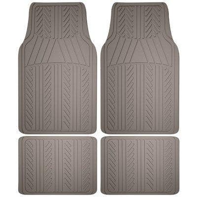 Custom Accessories 7891 Auto Floor Mats, Rubber, 4 Pc
