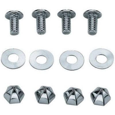Custom Accessories 94445 License Plate Bolt & Nut, 4 PK