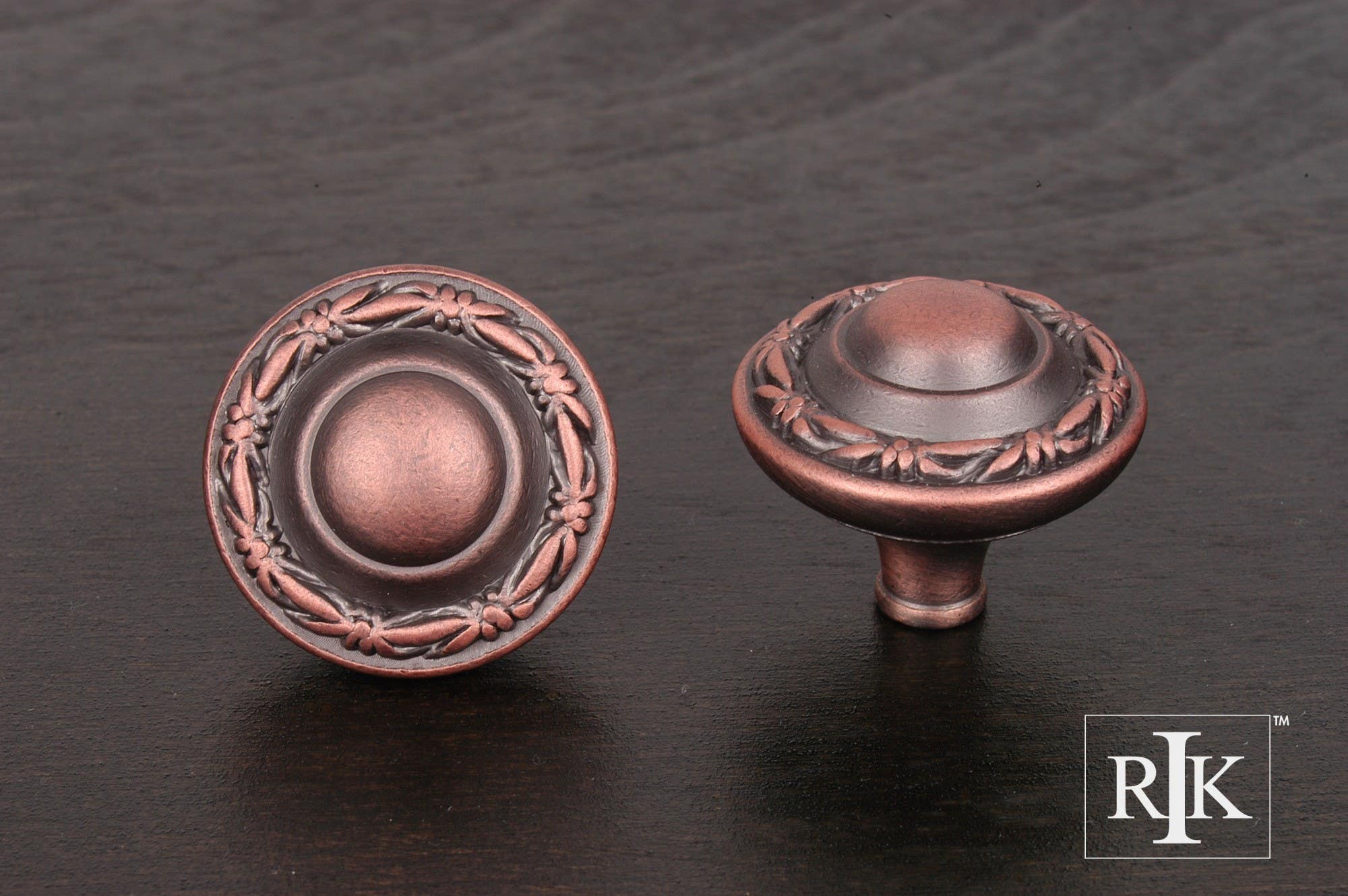 RKI CK 76 Deco-Leaf Edge Knob