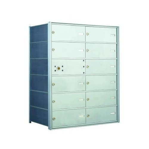 Authentic Parts 140064DA Horizontal Mailboxe, 11 Tenant Doors with 1 Master Door