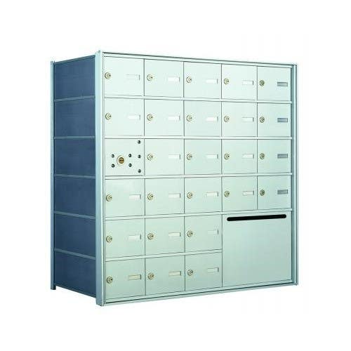 Authentic Parts 140065OUA Horizontal Mailboxe, 25 Tenant Doors, 1 Master Door, 1 Outgoing Mail Compartment