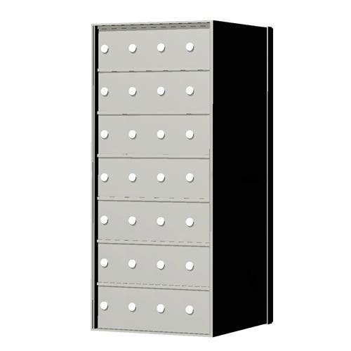 Authentic Parts 17007 1700 Series Rear Loading, Private Delivery Horizontal Mailbox, 39" Height
