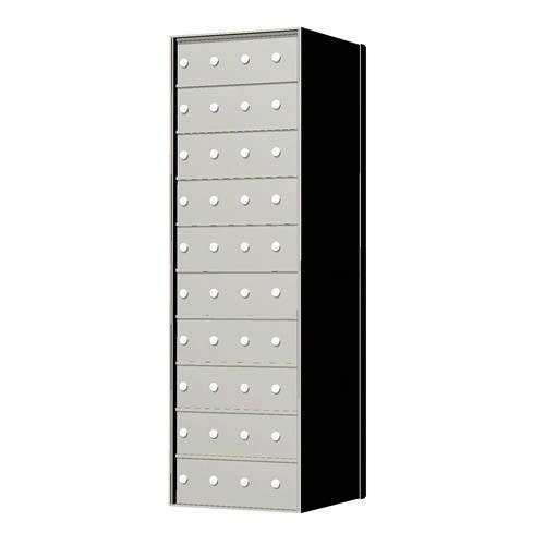 Authentic Parts 170010 1700 Series Rear Loading, Private Delivery Horizontal Mailbox, 55-1/4" Height