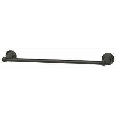 Homewerks Worldwide 109718 Towel Bar, Vintage Design, Matte Black, 18 In.