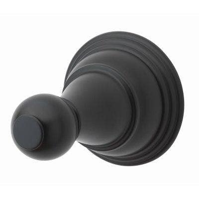 Homewerks Worldwide 109720 Vintage Robe Hook, Matte Black