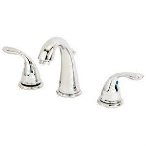 Homewerks Worldwide 204652 Lavatory Faucet With Pop-Up, 2 Lever Handle, Chrome