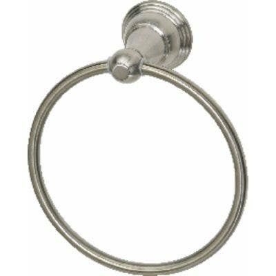 Homewerks Worldwide 231193 Vintage Towel Ring, Brushed Nickel