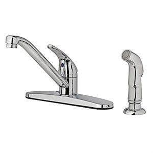 Homewerks Worldwide  24210 Kitchen Faucet With Side Spray, Single Lever