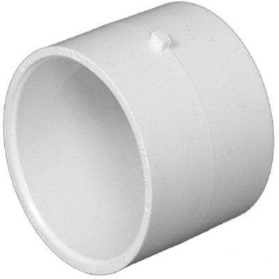 Charlotte Pipe & Foundry Company PVC 00130 Schedule 40 DWV PVC Pipe Repair Coupling