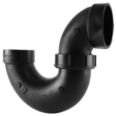 Charlotte Pipe & Foundry Company ABS 00708P 0 ABS/DWV P-Trap With Union Less Clean Out