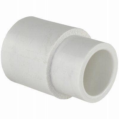 Charlotte Pipe & Foundry Company PVC 02100  3600HA Schedule 40 PVC Pressure Reducing Coupling, White, 1 x 3/4 in