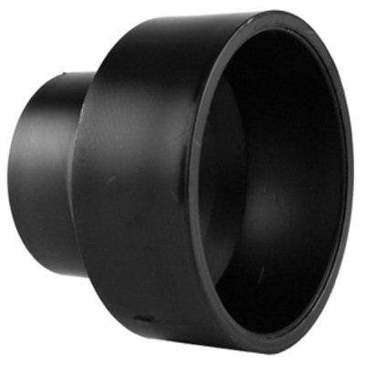 Charlotte Pipe & Foundry Company ABS 00102  0800HA ABS/DWV Coupling, Hub x Hub, 3 x 1-1/2 in