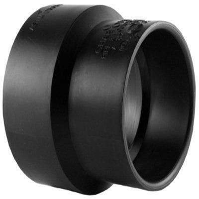 Charlotte Pipe & Foundry Company ABS 00117  0600HA ABS/DWV Adapter Coupling, 4 x 3 in