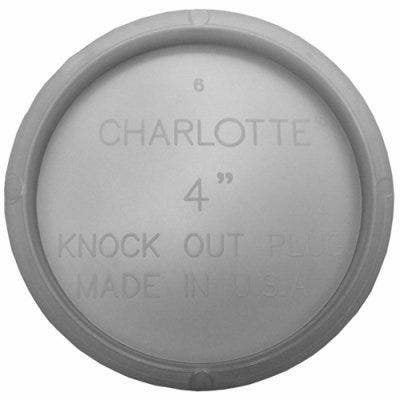Charlotte Pipe & Foundry Company PVC 00131  1 Schedule 40 DWV PVC Pipe Test Cap, White