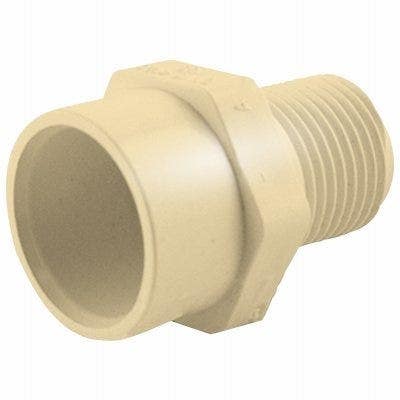 Charlotte Pipe & Foundry Company CTS 02110  0600HA CPVC Reduce MIP Adapter, 3/4 x 1/2 in