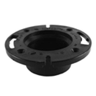 Charlotte Pipe & Foundry Company ABS 00800  0800HA ABS/DWV Closet Flange, Hub End, 4 in