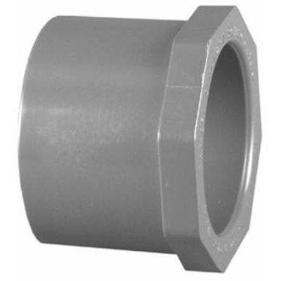 Charlotte Pipe & Foundry Company PVC 08107 Schedule 80 PVC Spigot x Slip Reducer Bushing (Flush Style)