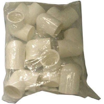 Charlotte Pipe & Foundry Company PVC 02300C 0 Schedule 40 PVC 90 Degree Pipe Elbow, 10 Pack