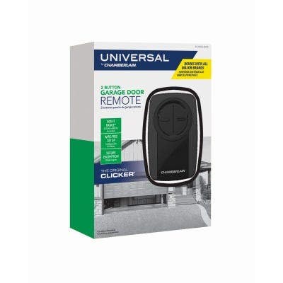 Chamberlain KLIK5U-BK2 Original Clicker Universal Garage Door Remote