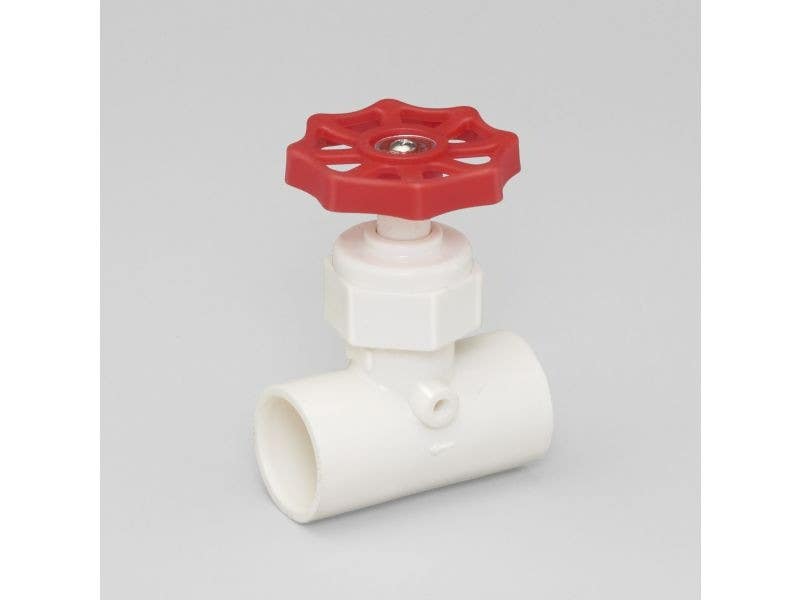 BK Products 105-404 PVC Solvent-Weld Stop Valve, 3/4-In.