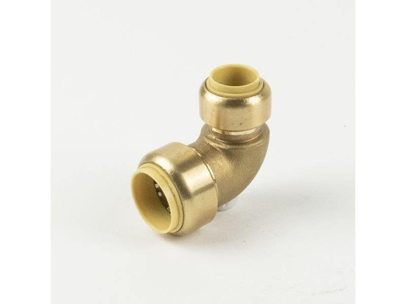 BK Products 6631-043 Push On Pipe Elbow, 90 Degrees, 3/4 Copper x 1/2 In. Copper