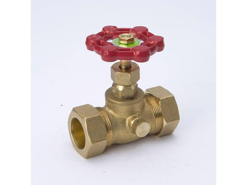 BK Products 105-614NL Stop & Waste Valve, 3/4 x 7/8-In. OD