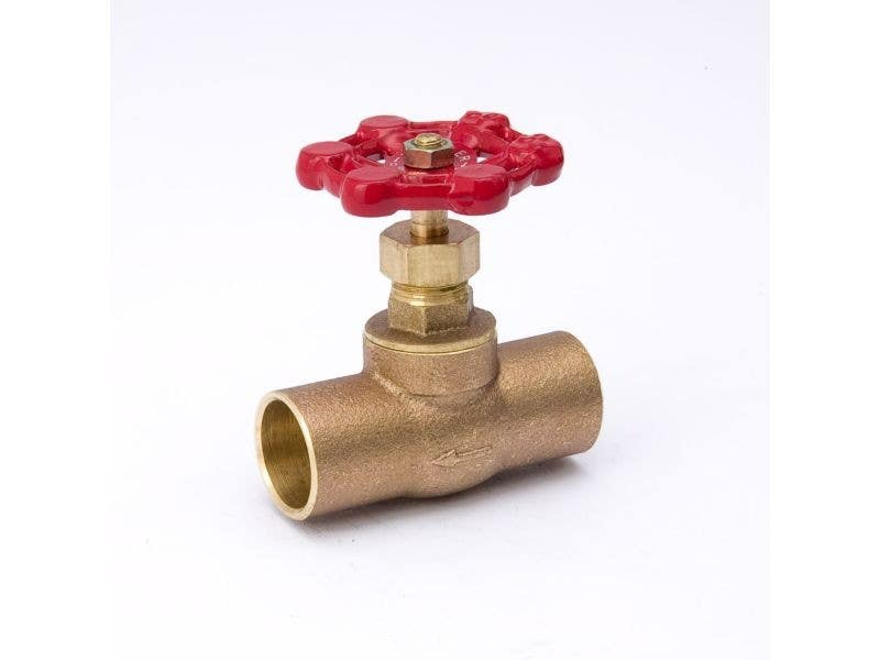 BK Products 105-50 C x C Stop Valve, Brass