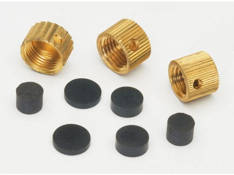 BK Products 888-221RP Replacement Drain Caps. 3-Pk.