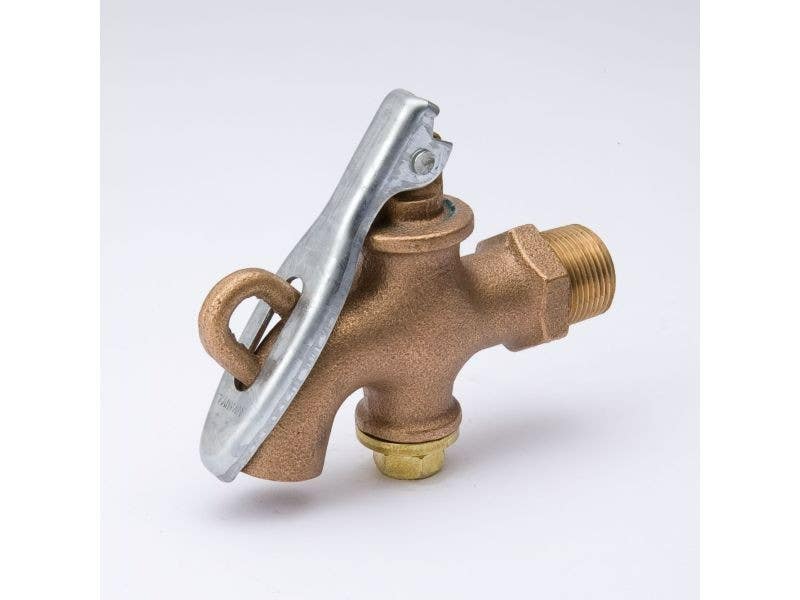 BK Products 109-214 Drum & Barrel Faucet, Quarter-Turn, Bronze, 3/4-In.