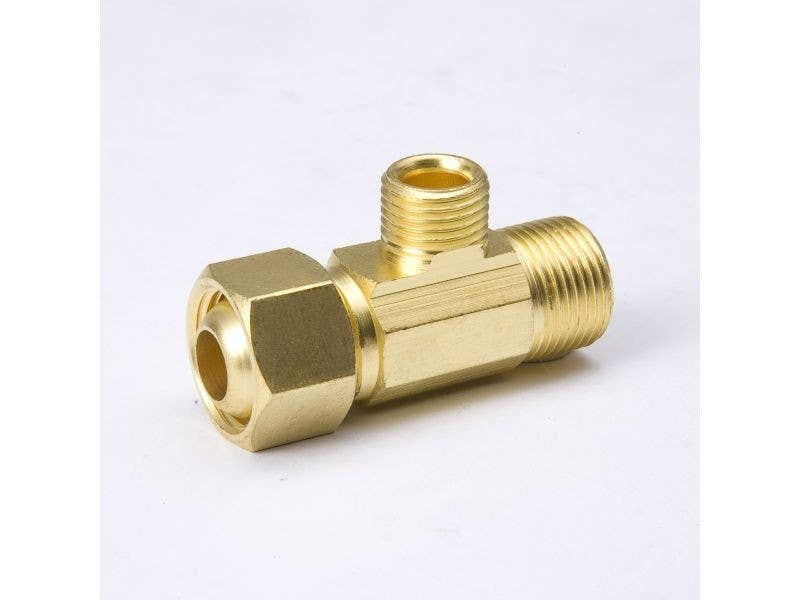 BK Products 993-01 Supply Stop Extender Pipe Tee, Brass
