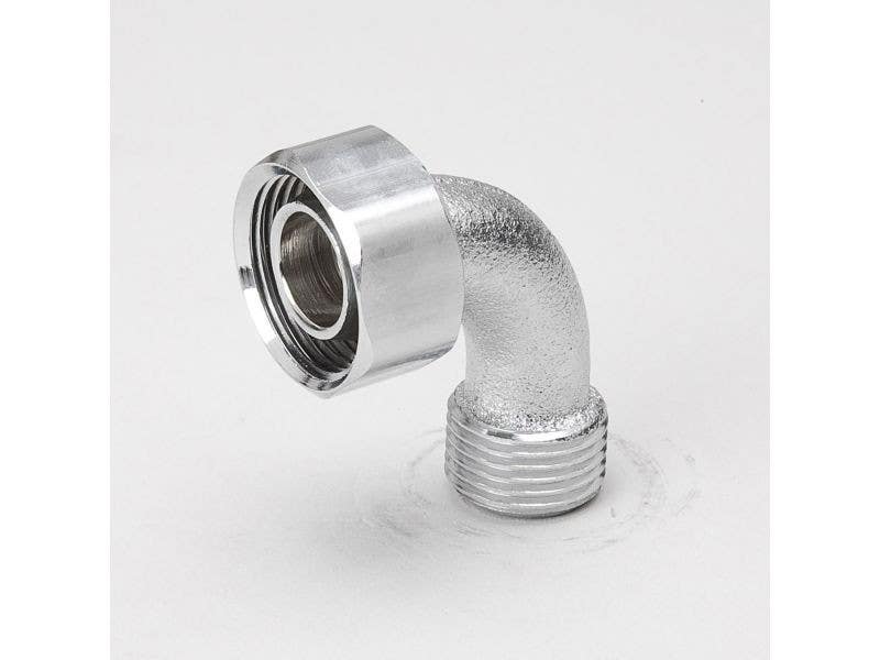 BK Products 123-096 Chrome Bath Cock Coupling Elbow