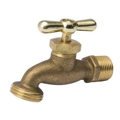 BK Products 103-004 Hose Bibb, Standard, Brass, 3/4-In. Hose