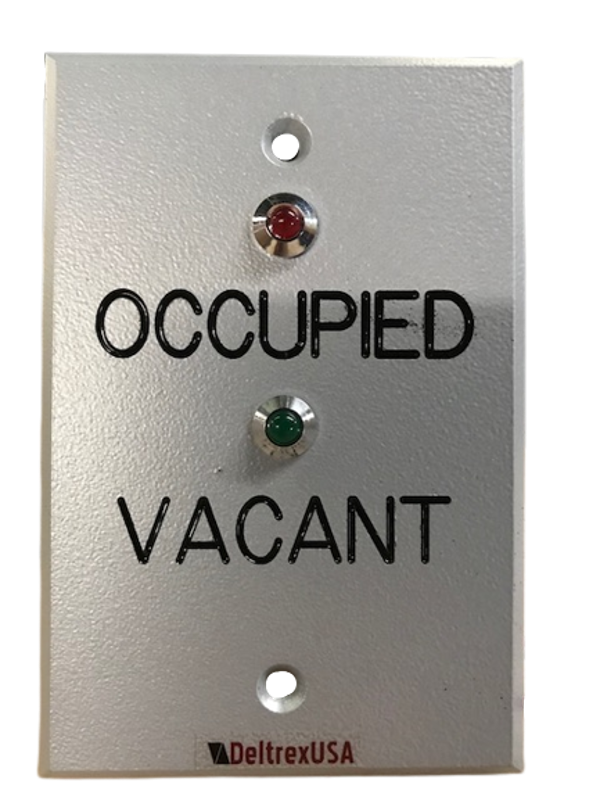 Deltrex F375-2L Visual Status Monitor w/ One Red & One Green LED