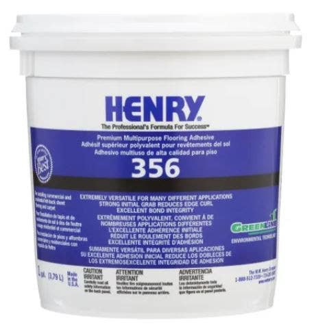 Henry 12073 356 Multi-Purpose Flooring Adhesive, 1 Gals