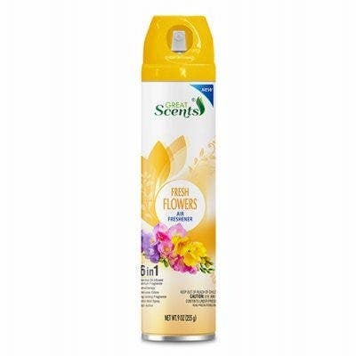 Delta Brands 90560-12 Aerosol Air Fresheners - Fresh Flowers