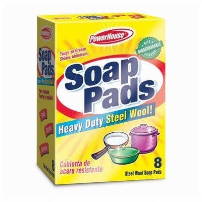 Delta Brands 11498-12 Dish Soap Pads - Steel Wool Soap Pads