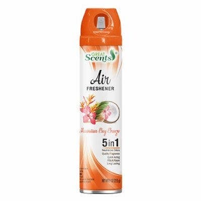 Delta Brands 10435-12 Aerosol Air Fresheners - Hawaiian Bay Breeze