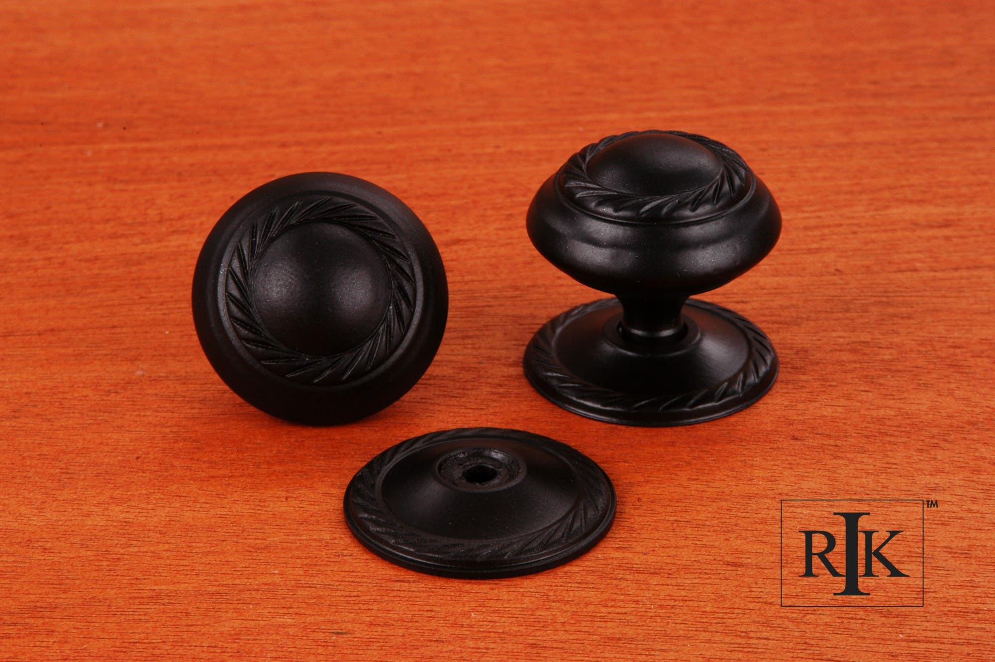 RKI CK 121 Rope Knob with Detachable Back Plate