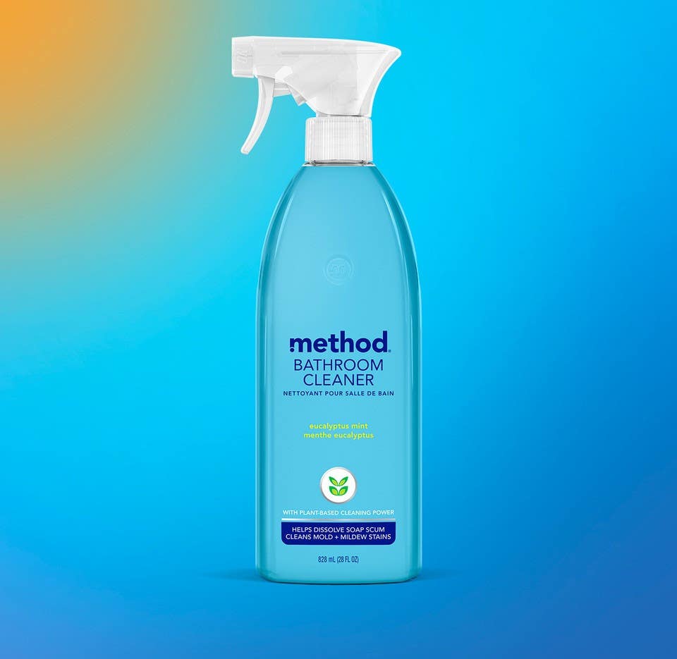 Method Products 00008 Tub + Tile Bathroom Cleaner, Eucalyptus Mint, 28-oz