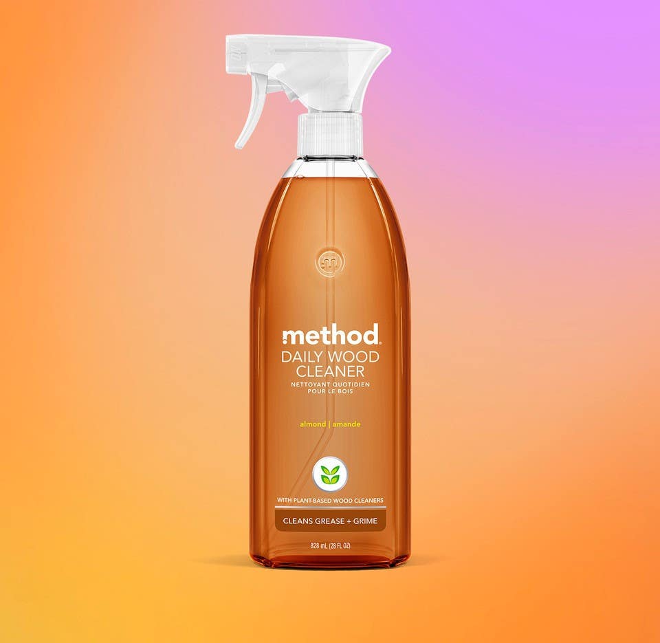 Method Products 01182 Daily Wood Cleaner, Almond, 28-oz
