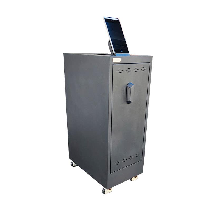 Landwell i-Keybox XLV (128) Electronic Key Cabinet, Dual Panels, Auto Sliding Door, 128 Keys