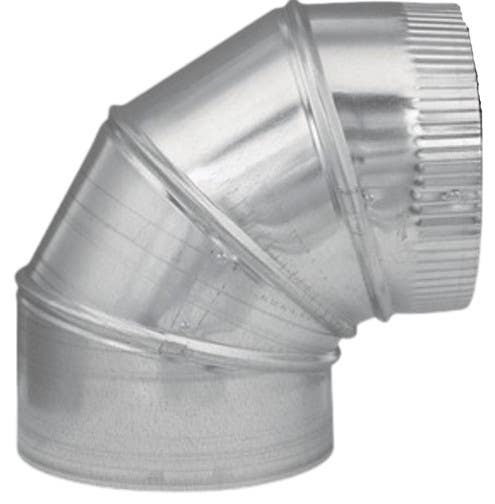 Imperial GV0298 HVAC Furnace Elbow, 90 Degree, 24 Gauge, 7 in Adjustable