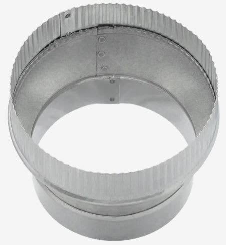 Imperial GV14 HVAC Duct Pipe Galvanized Taper Increaser, 24-Guage