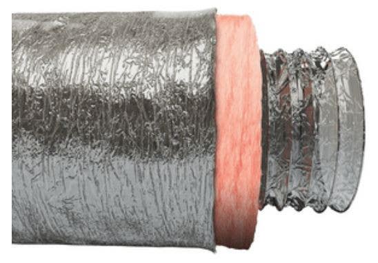 Imperial MEA-0 MEA Air Duct, Polyester Core, Metalized Outer Jacket