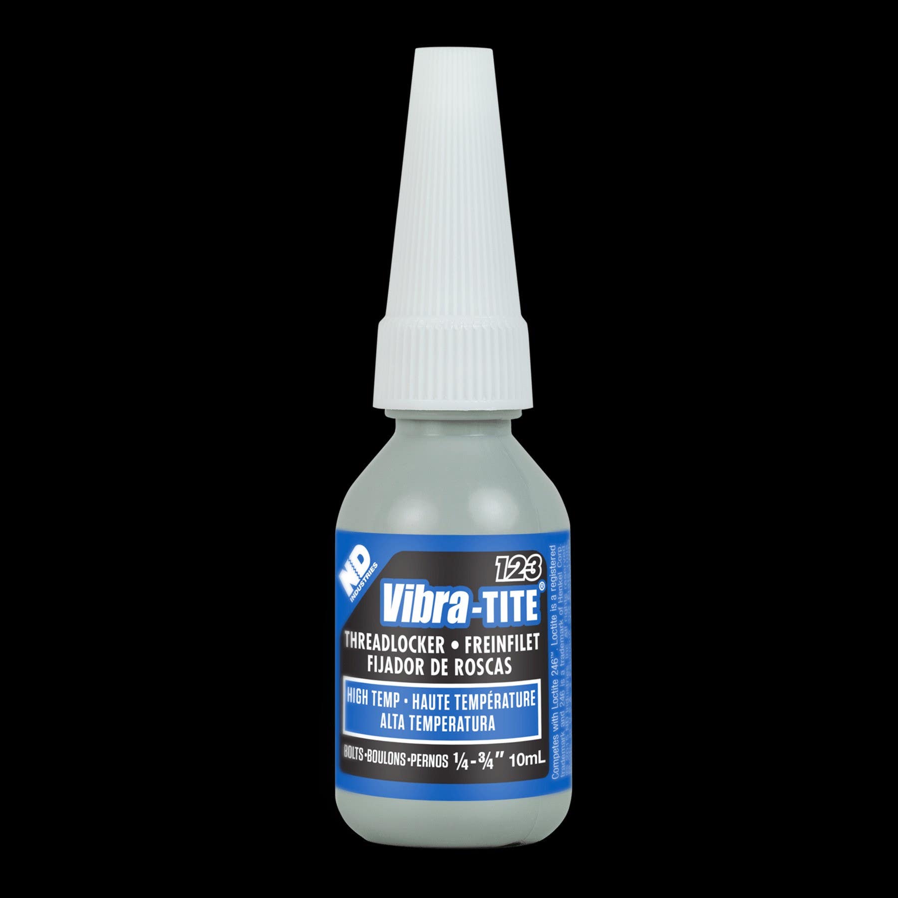 Vibra-Tite 12310 Medium Strength High Temp Threadlocker, 10 mL, 6 Pack