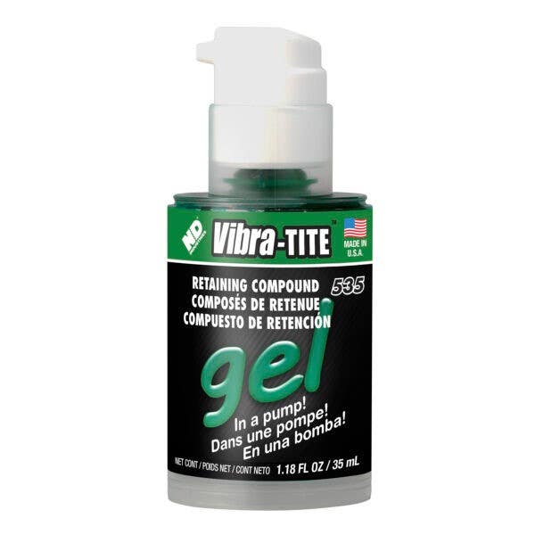 Vibra-Tite 53525 General Purpose- Gel Retaining Compound, 250 mL, 2 Pack