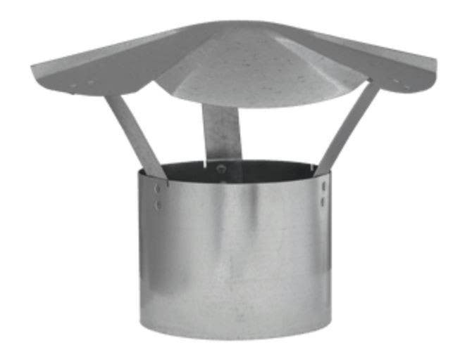 Imperial GV05 HVAC Duct Pipe Galvanized Round Vent Cap