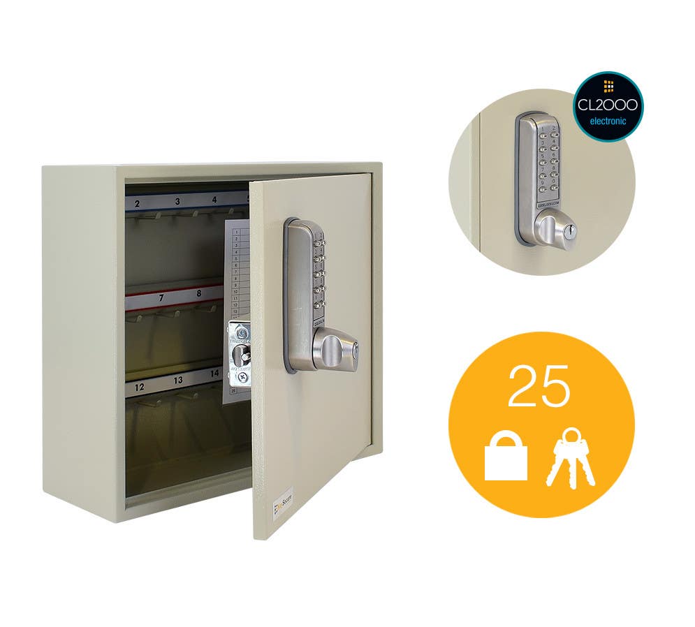 Codelocks 99962 25 Hook Padlock Cabinet, KSCL 0025 ES PD