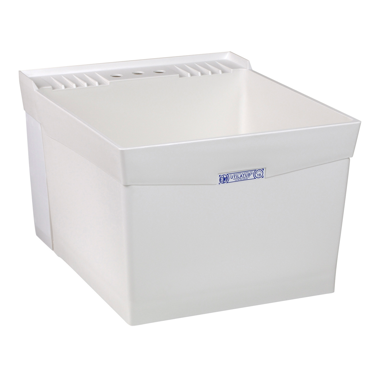 E.L Mustee 19W 20" Utilatub Laundry Tub - Wall