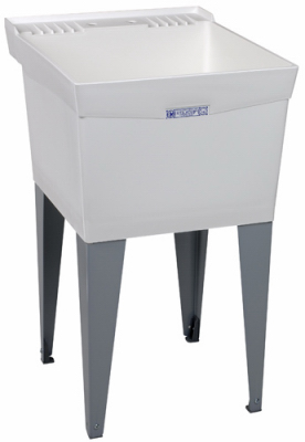 E.L Mustee 19FK 20" Utilatub Laundry Tub - Floor